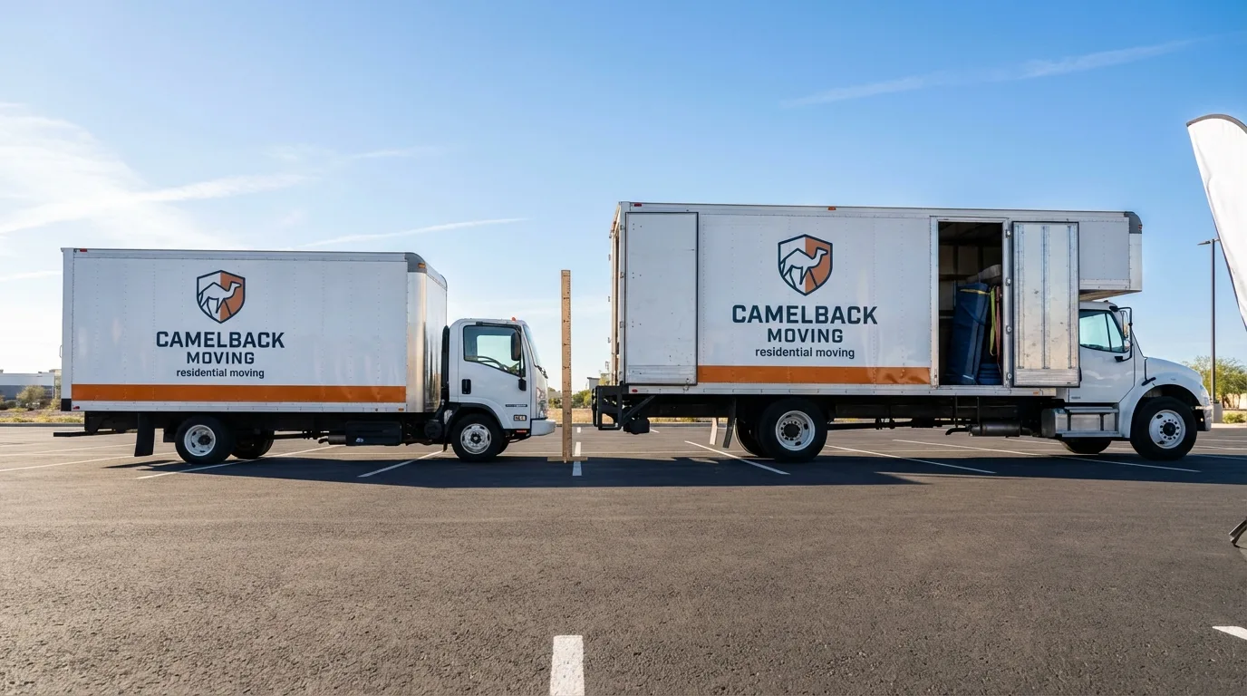 Moving truck size capacity guide in Lake in the Hills